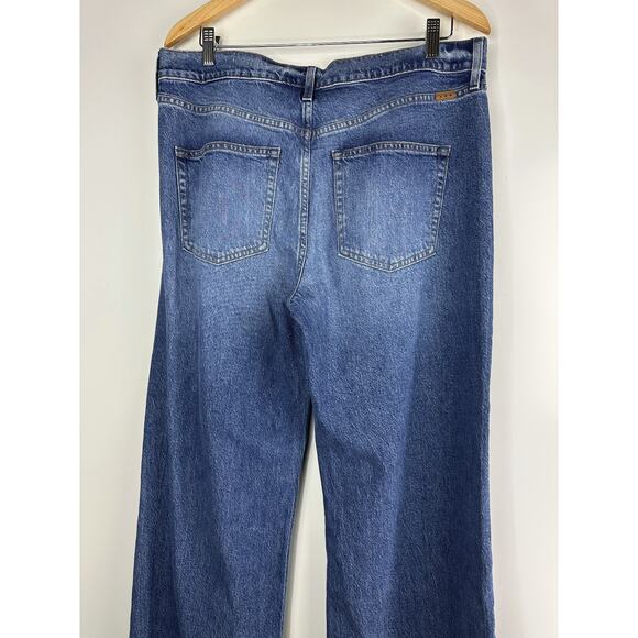 AYR The Secret Sauce High Rise Loose Straight Leg Jeans Blue Denim Women's 32 - Picture 10 of 11